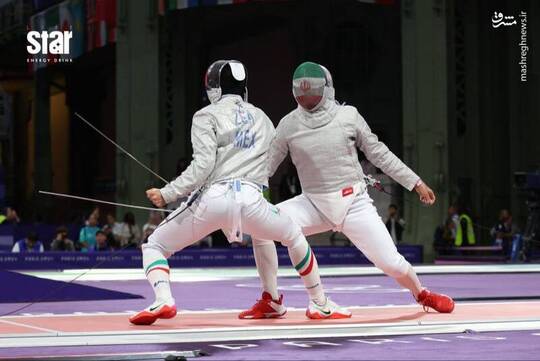 محمد فتوحی نماینده شمشیربازی در بازیهای المپیک پاریس
