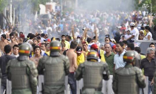 درگیری و اعتراض به نتایج انتخابات در ونزوئلا