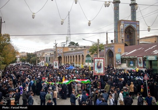 راهپیمایی ۱۳ آبان در کرمانشاه