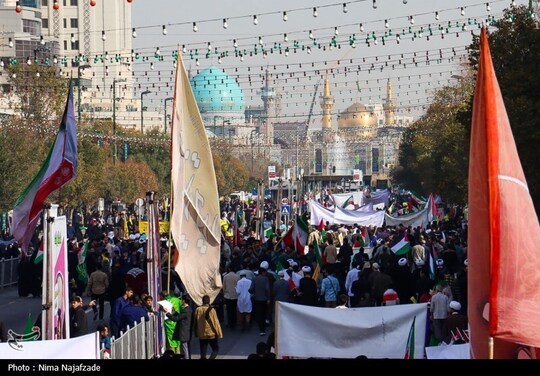 راهپیمایی ۱۳ آبان در مشهد