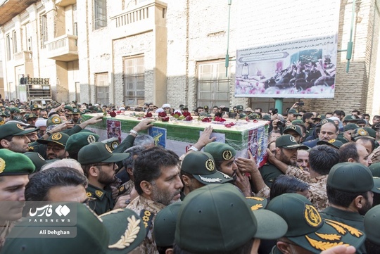 پیکر مطهر سردار شهید حمید مازندرانی که چند روز پیش حین انجام عملیات رزمی جنوب شرق کشور دچار حادثه شده بود، ‌ صبح سه‌شنبه  از معراج  شهدا تا چهارراه شهدا بر دوش مردم گرگان تشییع شد.