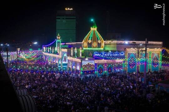 مقام صاحب‌الزمان(عج) کربلا در شب نیمه شعبان