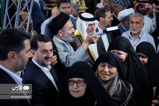 آئین بدرقه اولین گروه زائران خانه خدا