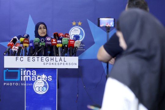 نخستین نشست خبری «ساعده سیما» سخنگوی باشگاه «استقلال تهران»، صبح سه‌شنبه با حضور اصحاب رسانه در هتل المپیک برگزار شد.