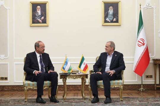 عبدالله عارفوف نخست وزیر ازبکستان روز دوشنبه ۲۲ اردیبهشت با حضور در نهاد ریاست جمهوری با مسعود پزشکیان دیدار کرد.