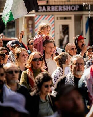 تظاهرات حامیان فلسطین در سوئد