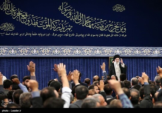 مراسم بزرگداشت شهید رئیسی و شهدای خدمت با حضور رهبر انقلاب