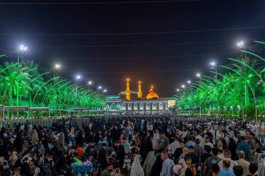 اولین شب جمعه ماه ذی‌الحجه در کربلای معلی