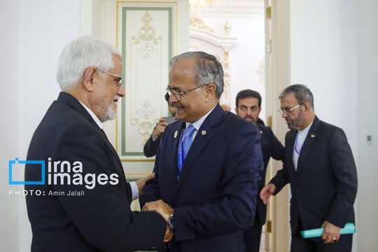 دیدار معاون اول رئیس‌جمهور با دبیرکل اکو