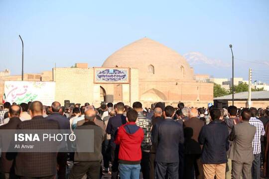 اقامه نماز عید قربان در اردبیل