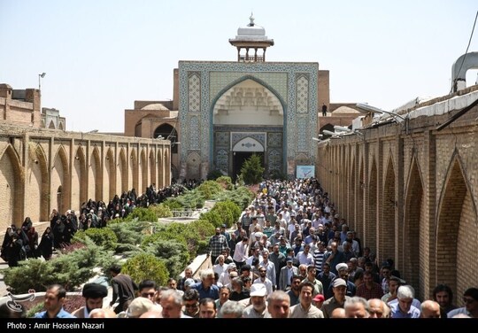 راهپیمایی جمعه خشم و نصر در قزوین