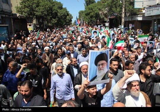 راهپیمایی جمعه های خشم و نصر- اردبیل