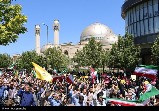 راهپیمایی جمعه های خشم و نصر- زنجان