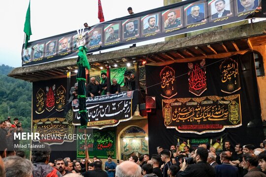 آيين ٨٠٠ ساله علمبندان در ماسوله