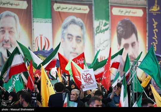 گرامیداشت شهدای اقتدار در مصلی تهران