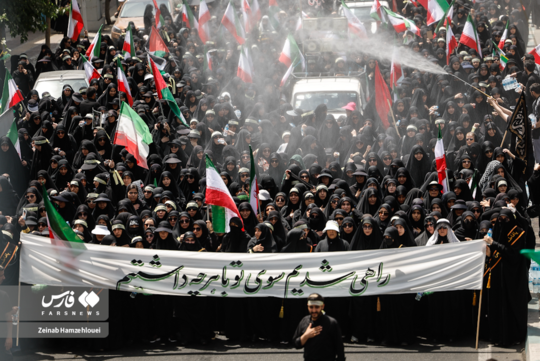 دسته عزاداری عاشورا در دانشگاه امام صادق(ع)