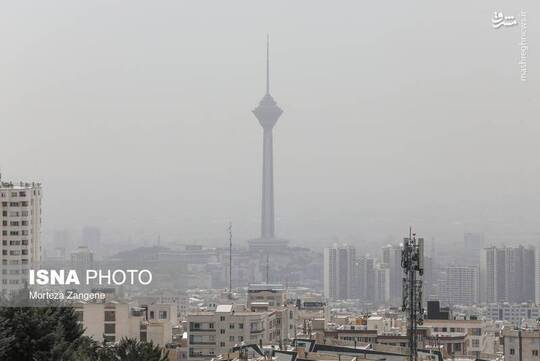 گرد و غبار در تهران