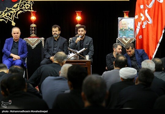 مراسم بزرگداشت چهلمین رو شهادت سپهبد محمد باقری رییس فقید ستادکل نیروهای مسلح عصر امروز در مسجد حضرت امیر تهران برگزار شد.