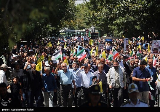 راهپیمائی جمعه های خشم و نصر در همدان