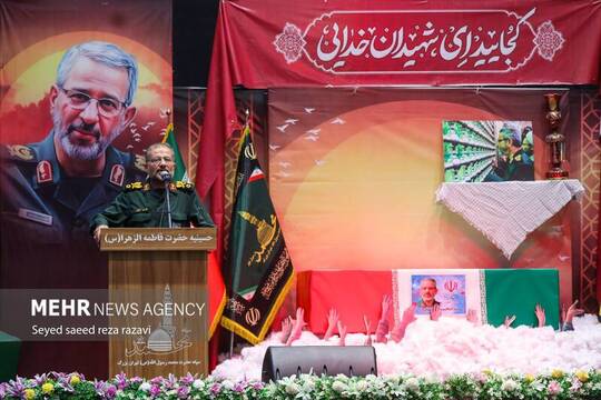 مراسم پاسداشت سرلشکر شهید غلامحسین غیب‌پرور