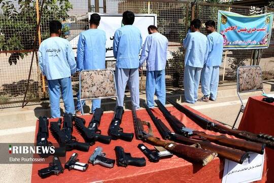 طرح دستگیری سارقین و نمایشگاه اقلام مکشوفه استان فارس