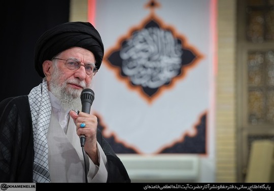 مراسم بزرگداشت شهدای جنگ تحمیلی اخیر با حضور رهبر معظم انقلاب