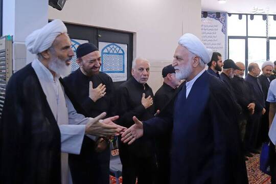حضور رئیس قوه قضاییه در مراسم اربعین شهادت شهید غلامعلی رشید