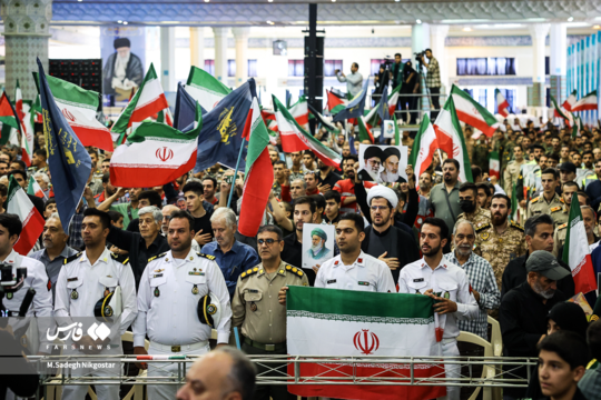 مراسم اربعین شهدای اقتدار ایران