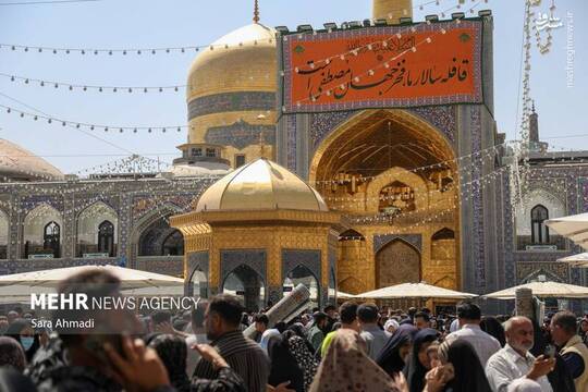 روز میلاد پیامبر(ص) و امام جعفر صادق(ع) در حرم رضوی
