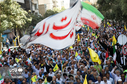 راهپیمایی جمعه «خشم و نصر» در مشهد
