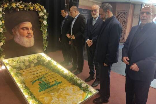 حضور هیئت پارلمانی ایران در بیروت