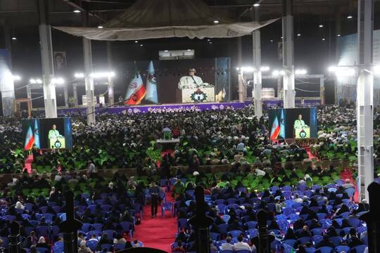 اختتامیه دومین کنگره ملی سه هزار شهید استان سمنان با حضور مقامات کشوری و استانی