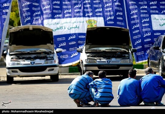 دستگیری ۲۷۰ سارق و مالخر تهران