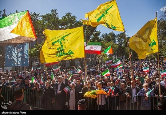راهپیمایی بشارت نصر در تبریز