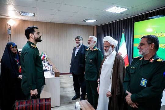در مراسمی با حضور حجت‌الاسلام حاجی‌صادقی، سردار نائینی، سردار عباس اکبری و سردار فرجیان‌زاده، از سرکار خانم سحر امامی و سرهنگ ایمان تاجیک سخنگوی عملیات وعده صادق ۳ تقدیر کردند.