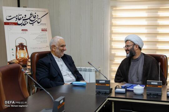 جلسه هیأت علمی جشنواره کتاب سال دفاع مقدس و مقاومت