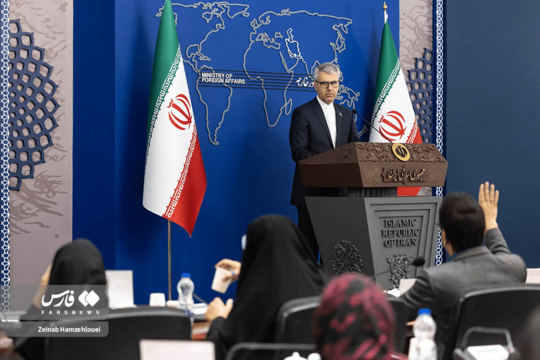 نشست خبری سخنگوی وزارت امور خارجه