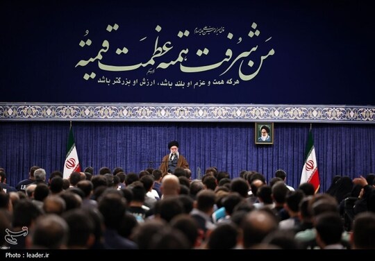 دیدار قهرمانان و مدال‌آوران ورزشی و المپیادهای علمی جهانی با رهبر معظم انقلاب