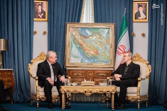 دیدار نماینده‌ ویژه‌ پوتین در امور سوریه با علی لاریجانی