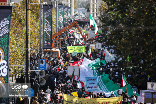 خروش زنجانی ها در روز دانش‌آموز