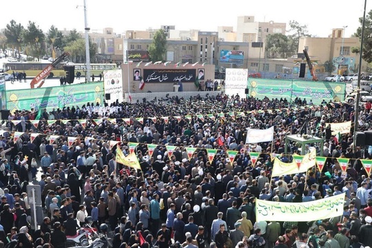 راهپیمایی ۱۳ آبان در سمنان