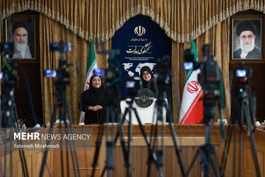 نشست خبری سخنگوی دولت با حضور اصحاب رسانه