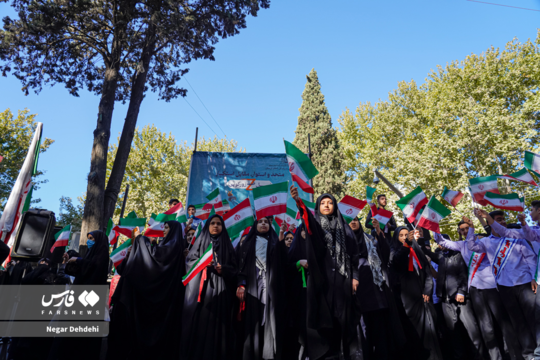 راهپیمایی ضداستکباری خرم‌آبادی‌ها در ۱۳ آبان