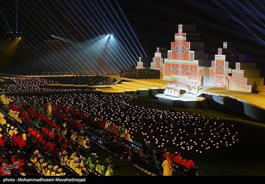 مراسم افتتاحیه ششمین دوره بازی‌های همبستگی کشورهای اسلامی ریاض2025.