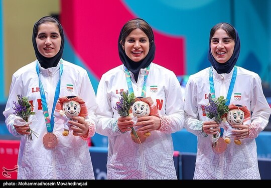 بازی‌های کشورهای اسلامی 2025 ریاض ؛نیمه نهایی مسابقات تنیس روی میز بانوان