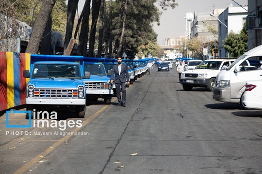 واگذاری ۱۰۰۰ دستگاه کامیونت به سازمان شهرداری‌ها