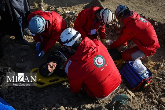 مانور مخاطرات طبیعی همدان