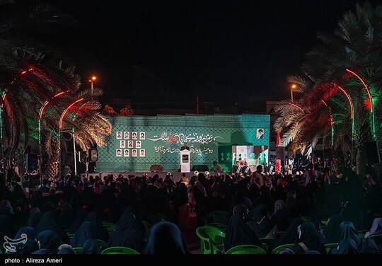 آیین استقبال از پیکر مطهر شهید گمنام و دومین یادواره شهدای سادات با حضور سردار معروفی، معاون هماهنگ‌کننده سازمان بسیج مستضعفین و جمعی از خانواده‌های معظم شهدا در لامرد فارس برگزار شد