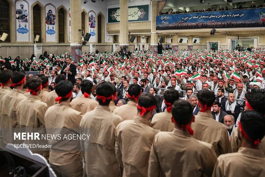 مراسم روز بسیج در حسینیه امام خمینی(ره)