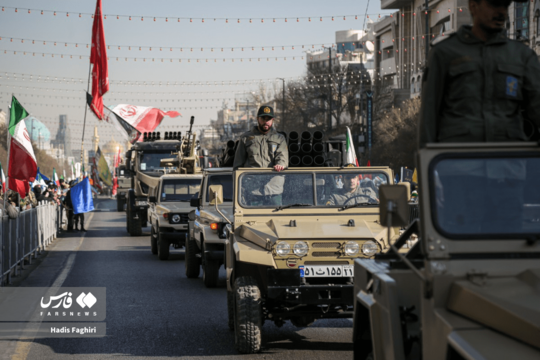 رزمایش اقتدار بسیجیان استان خراسان رضوی در مشهد